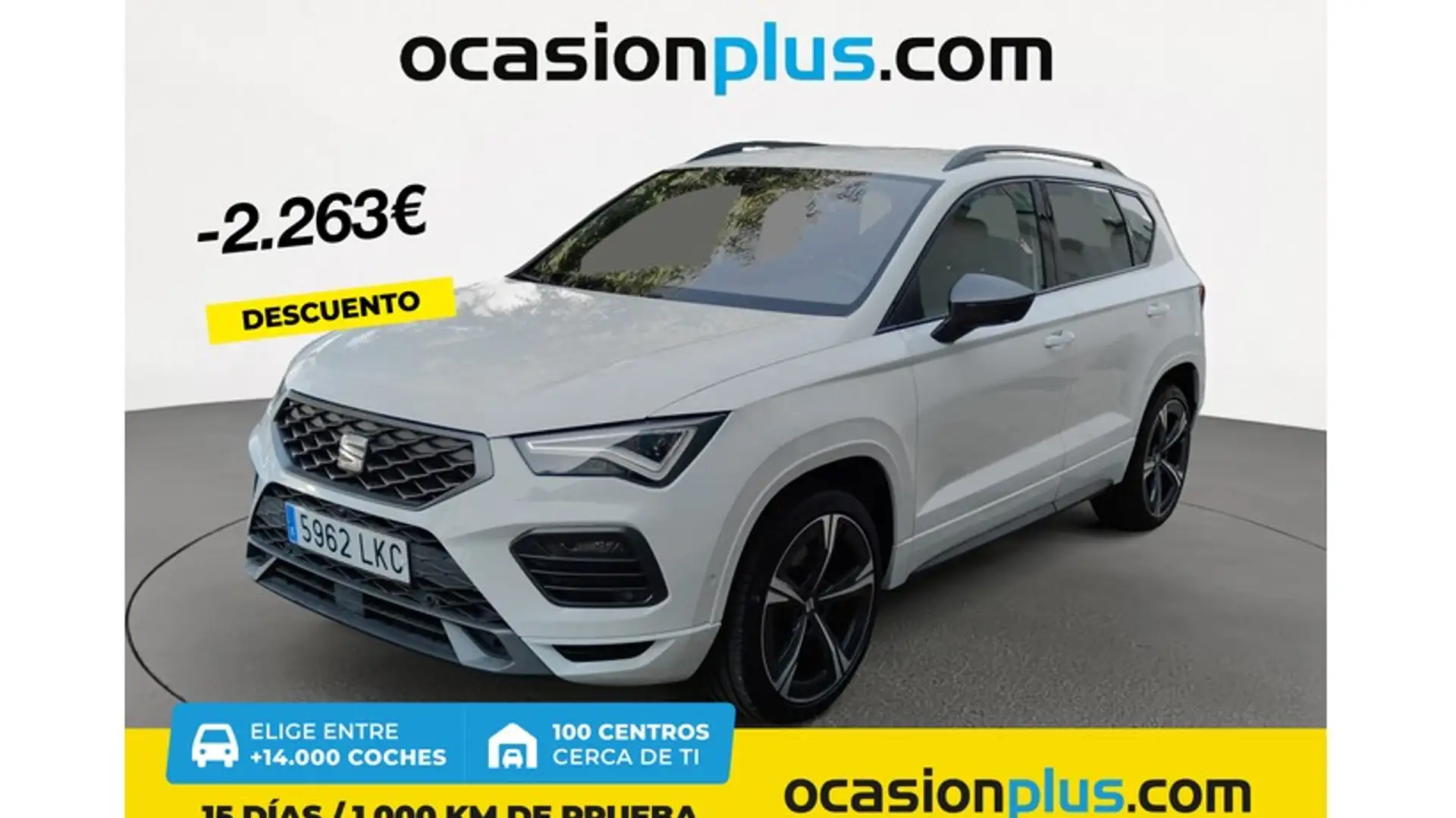 SEAT Ateca 1.5 EcoTSI S&S FR Go DSG Blanc - 1