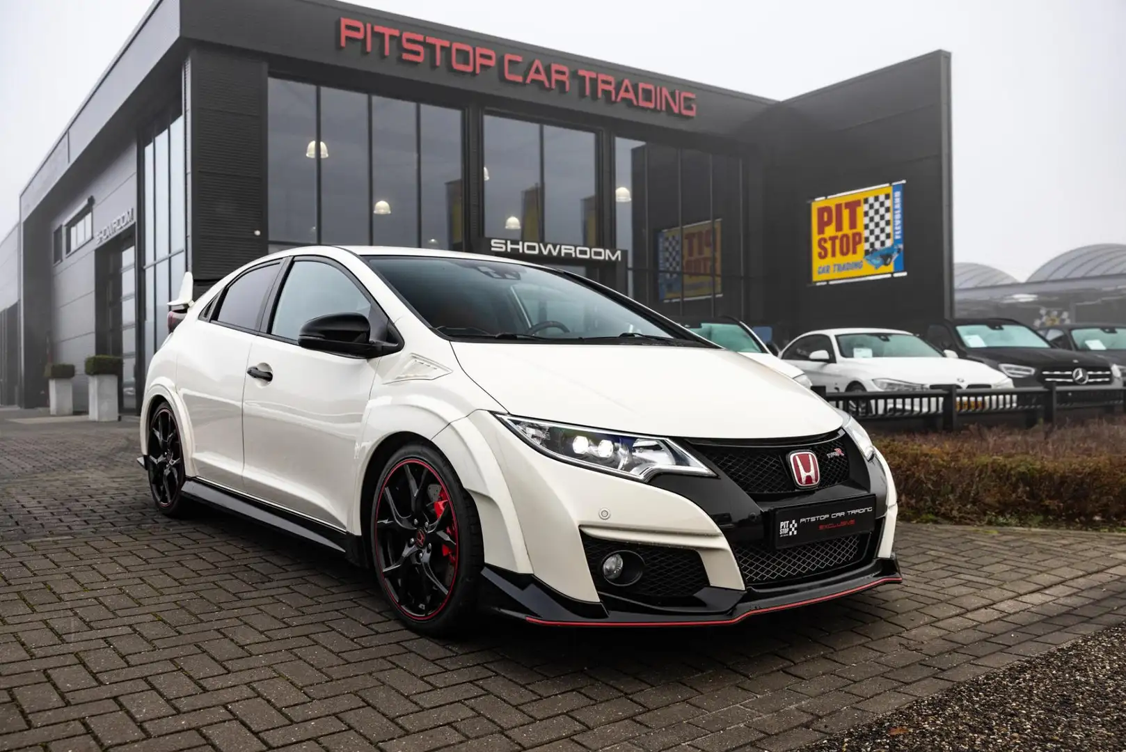 Honda Civic 2.0 Type R GT, 310 PK, 2e Eigenaar, "Stock", Nieuw Biały - 1