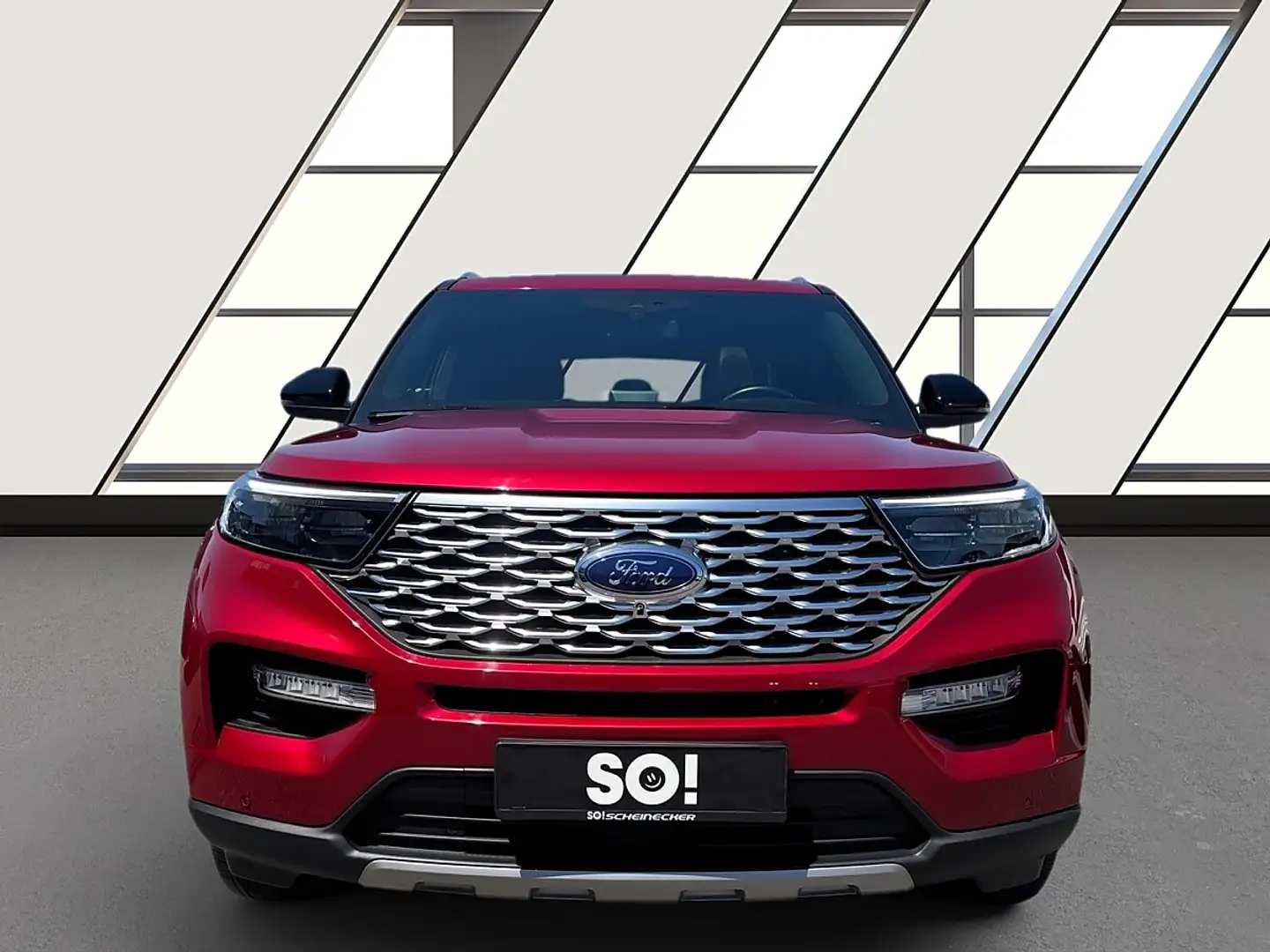 Ford Explorer 3.0 EcoBoost Plug-in-Hybrid Platinum Star Rot - 2