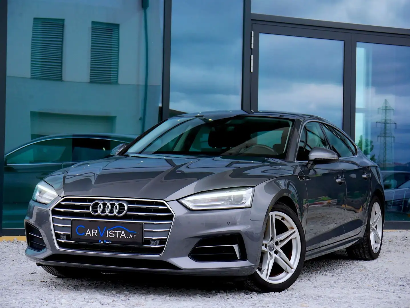 Audi A5 sport 2.0 TFSI Silber - 2