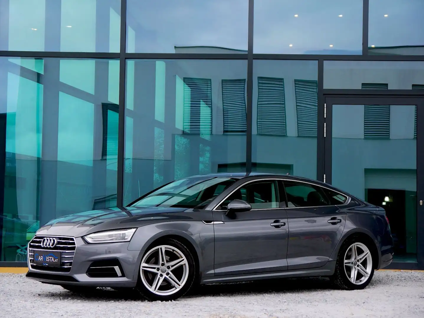 Audi A5 sport 2.0 TFSI Silber - 1
