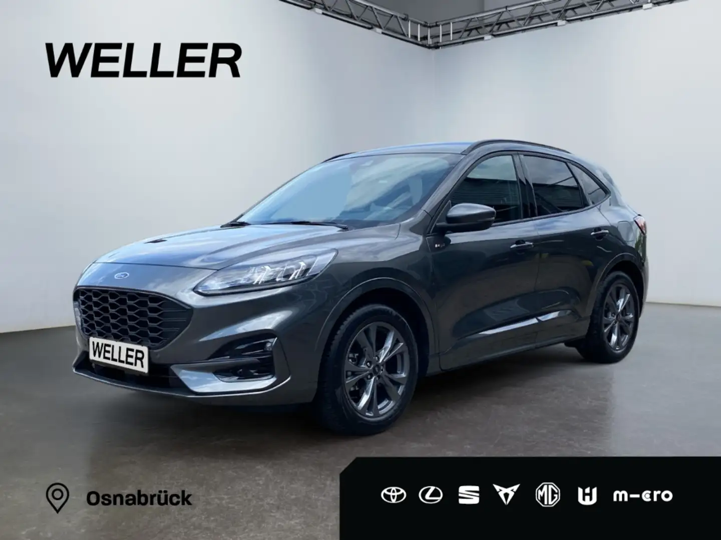Ford Kuga 2.0 EcoBlue ST-LINE *CAM*Navi*el Heck*PDC* Grau - 1
