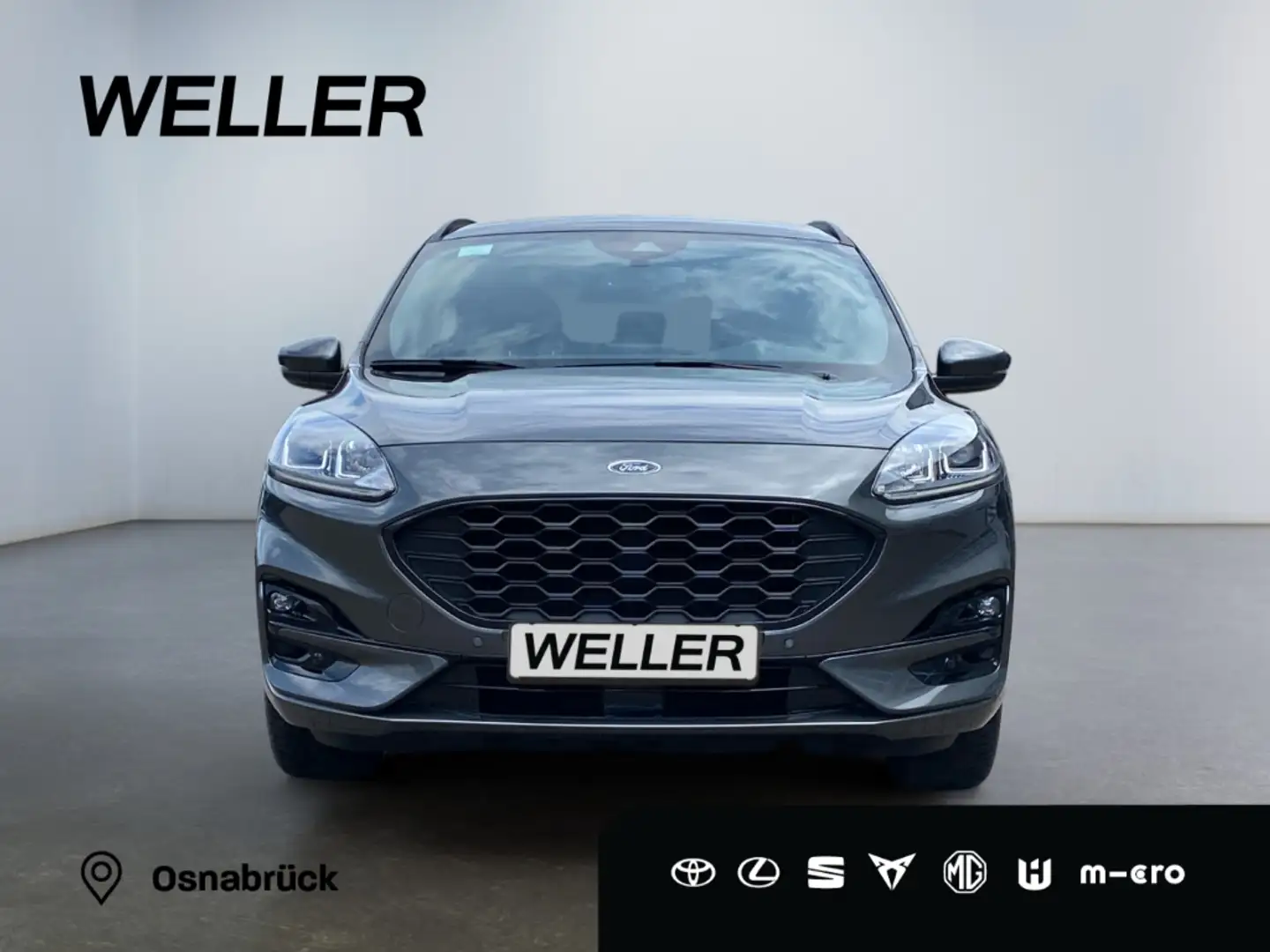 Ford Kuga 2.0 EcoBlue ST-LINE *CAM*Navi*el Heck*PDC* Grau - 2