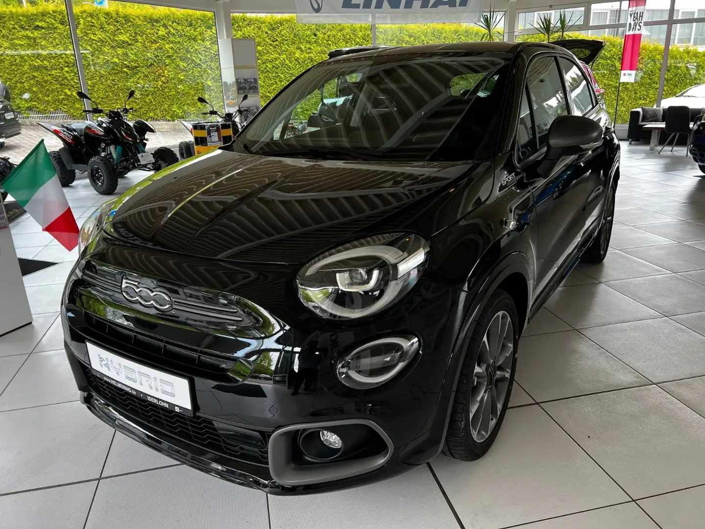 Fiat 500X MY22 SPORT HYBRID 1.5 GSE 96kW DCT Zwart - 1