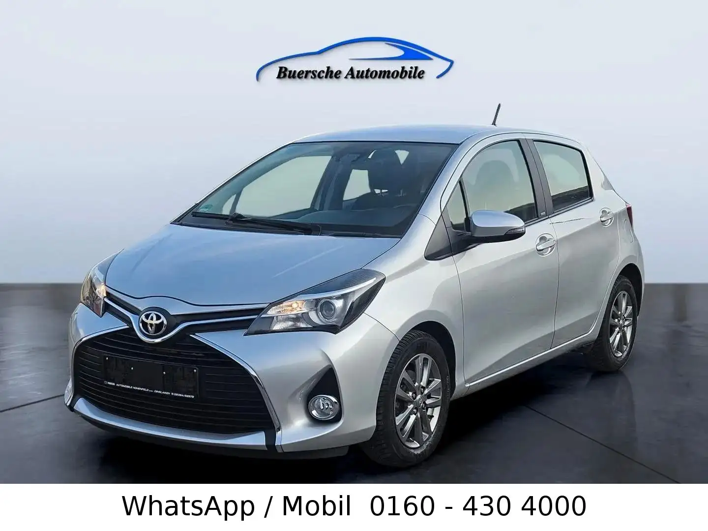 Toyota Yaris Edition-S   Klima nur 75 Tkm Silber - 1
