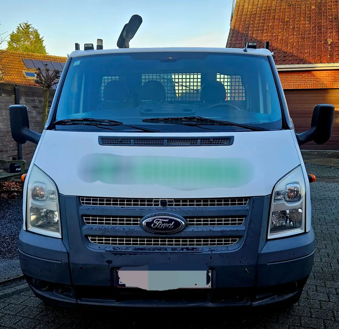 Ford Transit kipper (naar 3 kanten) Wit - 2