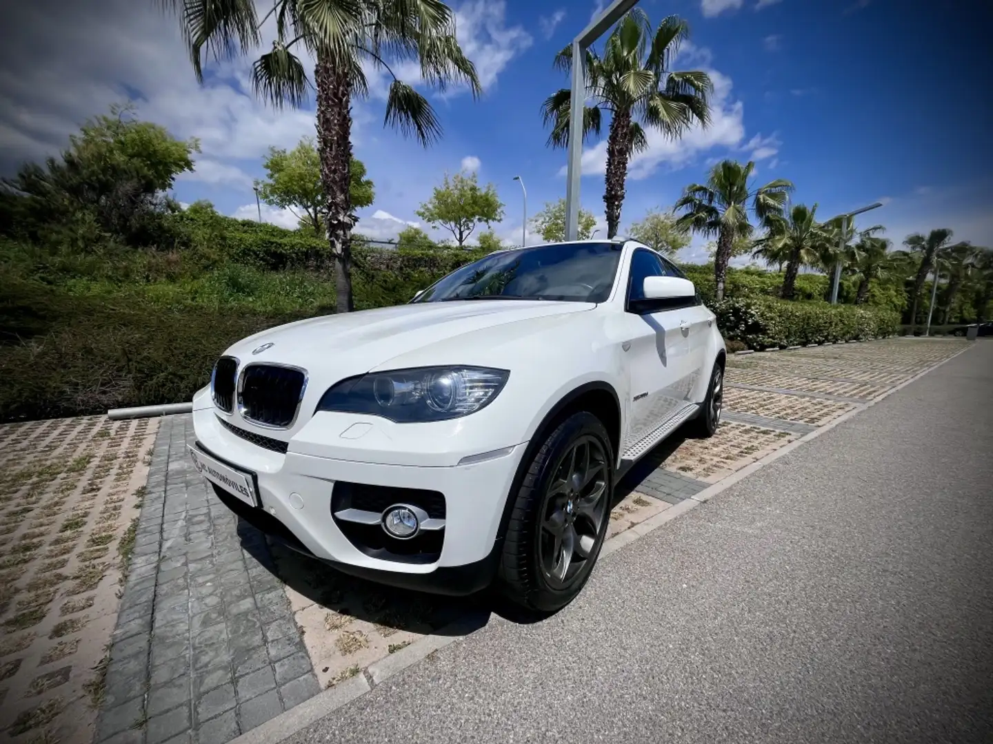 BMW X6 xDrive 35dA Blanc - 1