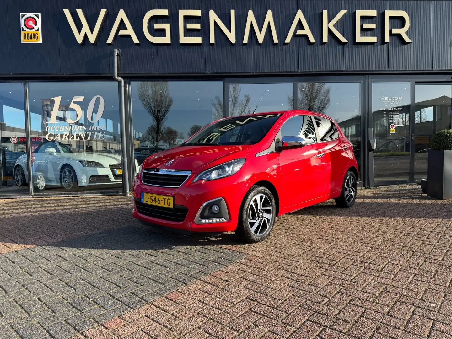 Peugeot 108 1.0 e-VTi Allure Clima|CAM|Apple/Android Carplay Rot - 1