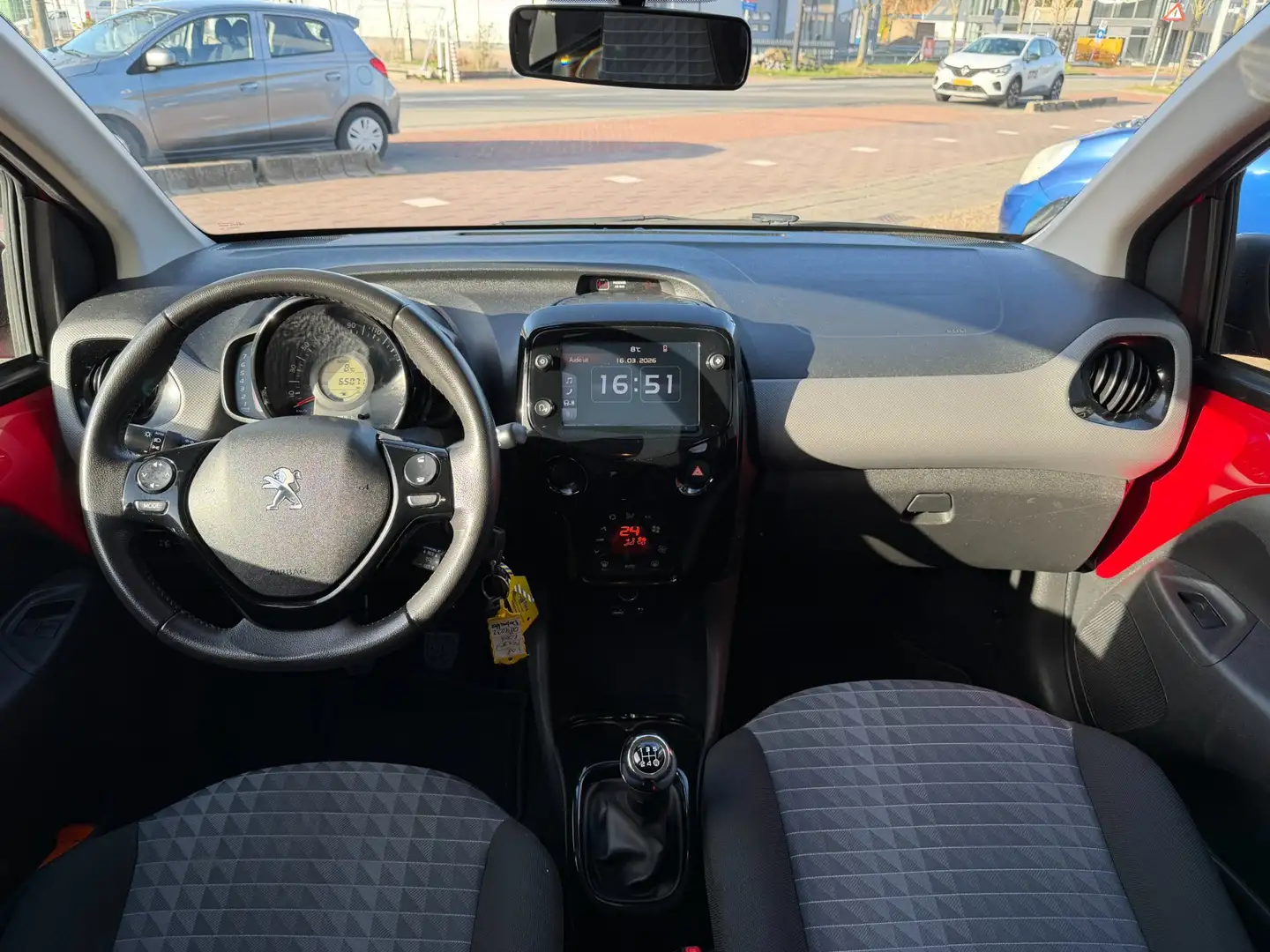 Peugeot 108 1.0 e-VTi Allure Clima|CAM|Apple/Android Carplay Rot - 2