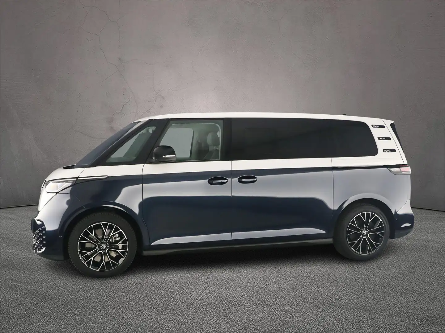 Volkswagen ID. Buzz Pro Bulli 286pk 86 kWh LWB 7-zits | Panoramadak | Blauw - 2