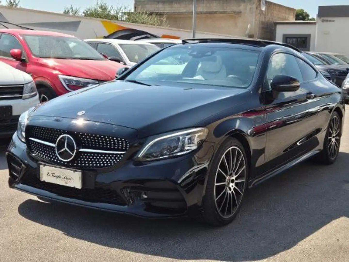 Mercedes-Benz C 220 Coupe d Premium (AMG) Noir - 1