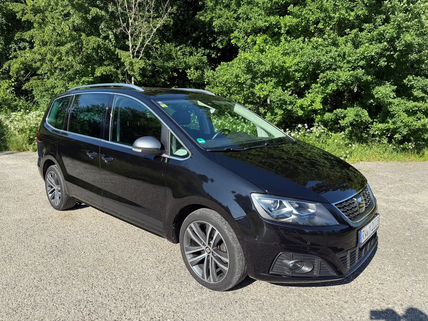 SEAT Alhambra Alhambra 2.0 TDI 4Drive FR-Line 7 Sitzer AHK STHZ Noir - 1