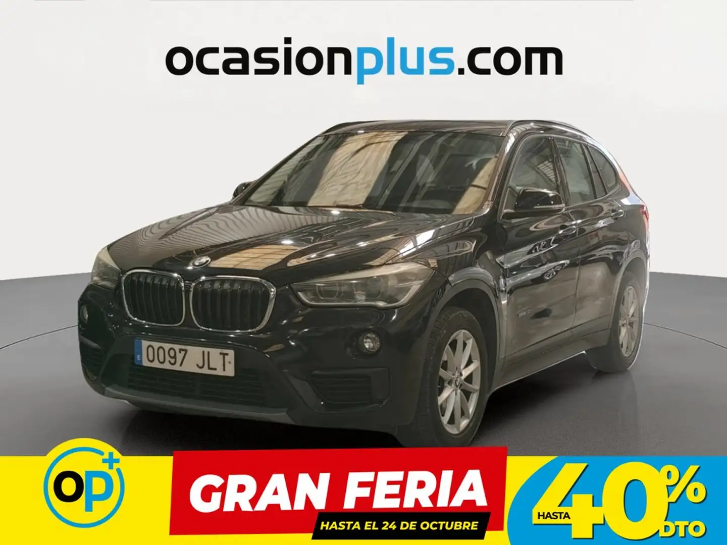 BMW X1 sDrive 18d Negro - 1