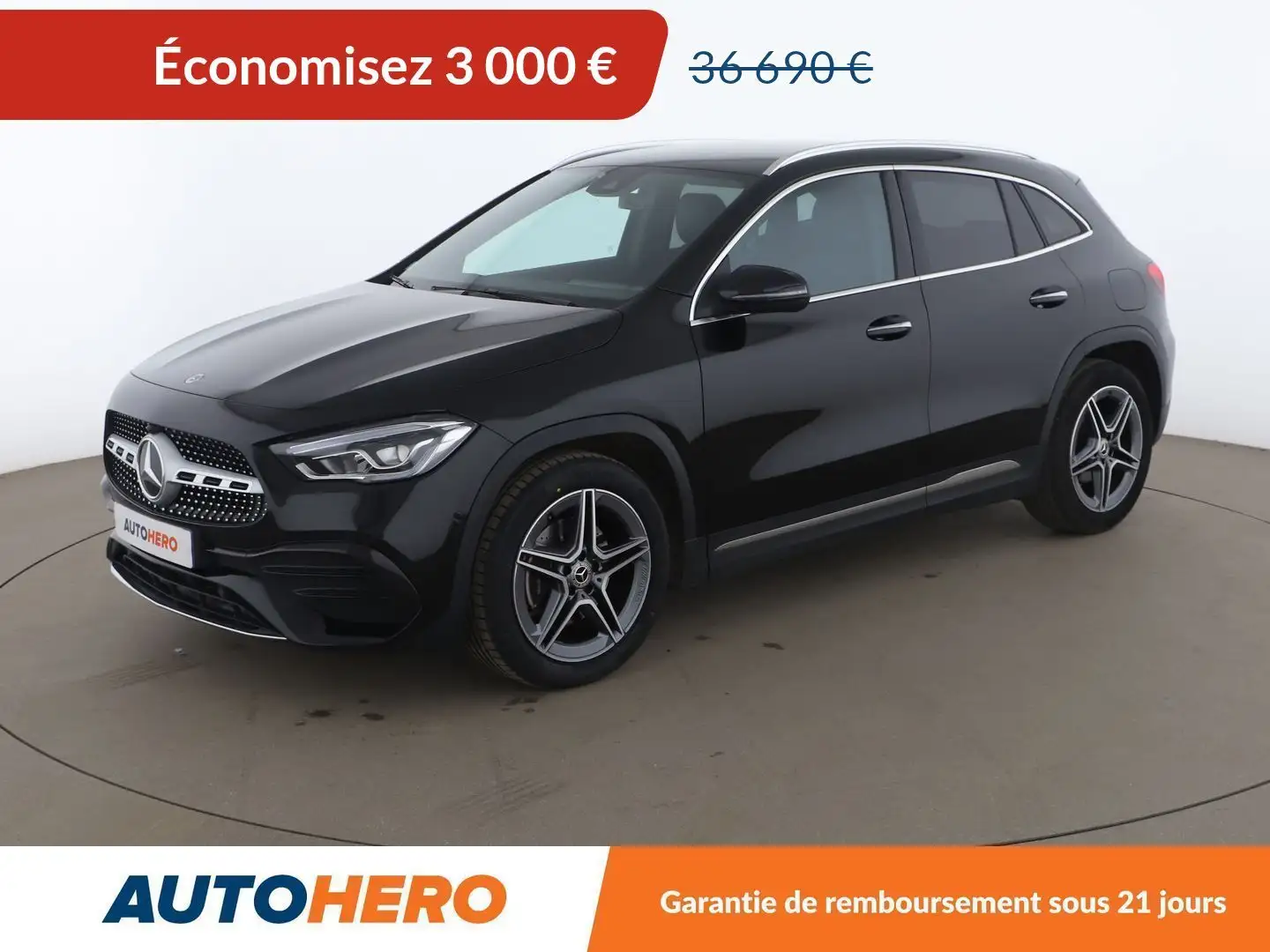 Mercedes-Benz GLA 200 200 AMG Line DCT Noir - 1