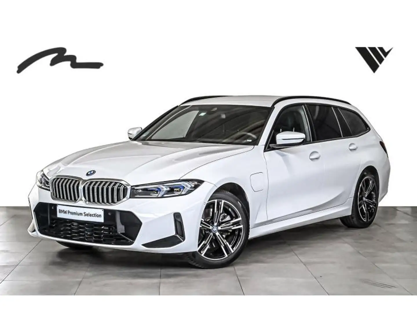 BMW 330 e Touring 2ans/jaar garantie NEW PRICE € 73057 Blanc - 1
