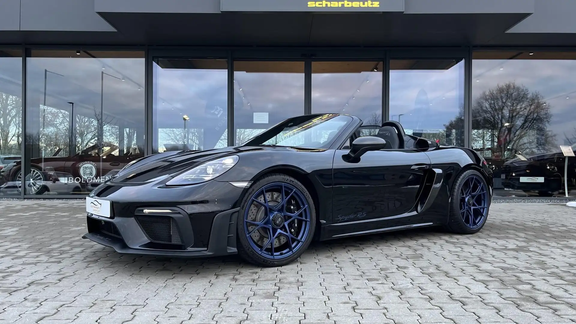 Porsche Boxster Spyder RS, Sport-Chrono-Paket, Lift Schwarz - 2