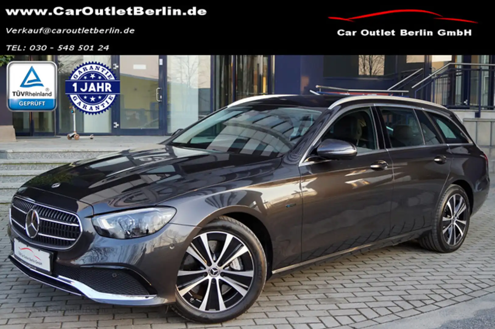 Mercedes-Benz E 300 de T 360KAMERA AHK MEMORY Fahrassistent-Pa Grau - 1