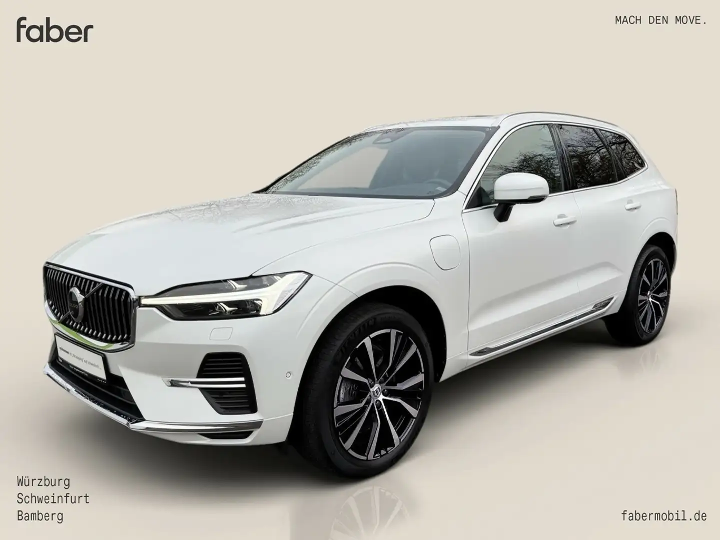 Volvo XC60 T8 Recharge AWD Plus Bright Weiß - 2