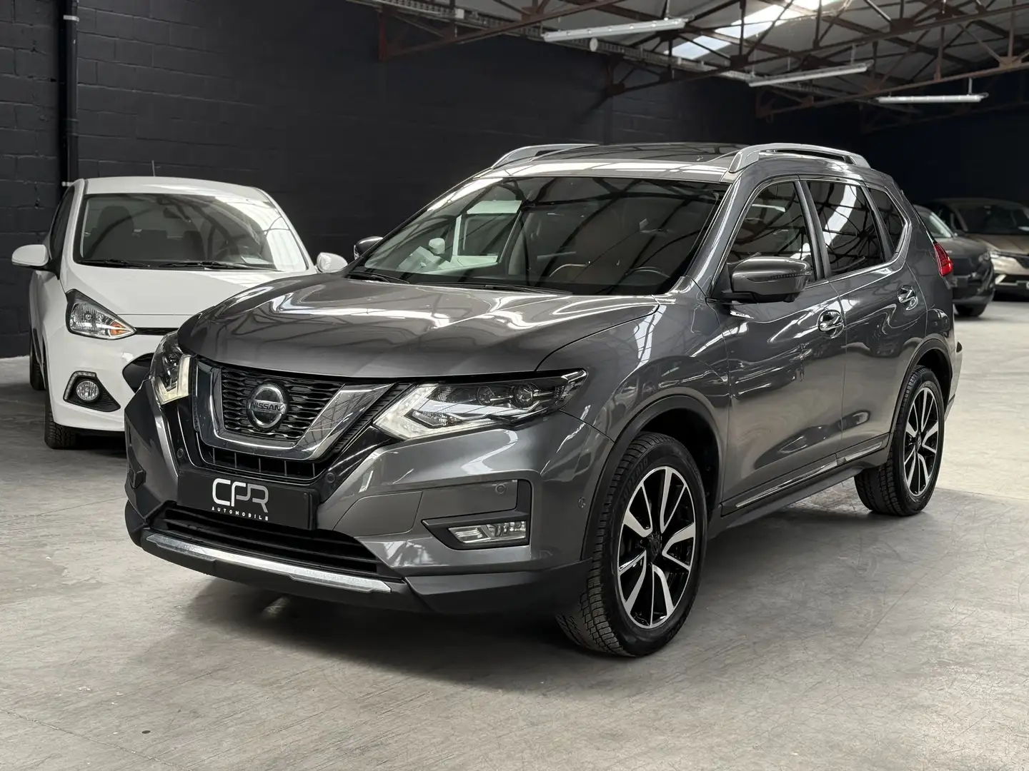 Nissan X-Trail 1.7 d *7PL* 1e PR * TEKNA *PANO* CUIR CH * CAMERA Gris - 1