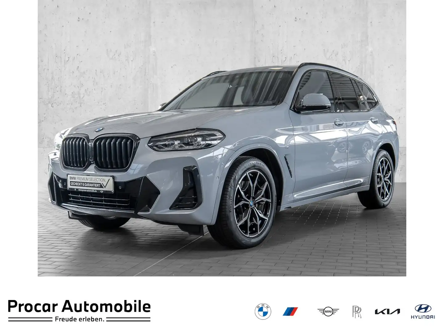 BMW X3 xDrive30d M-Sport Anhängk. LiveCockpitProf Gris - 1