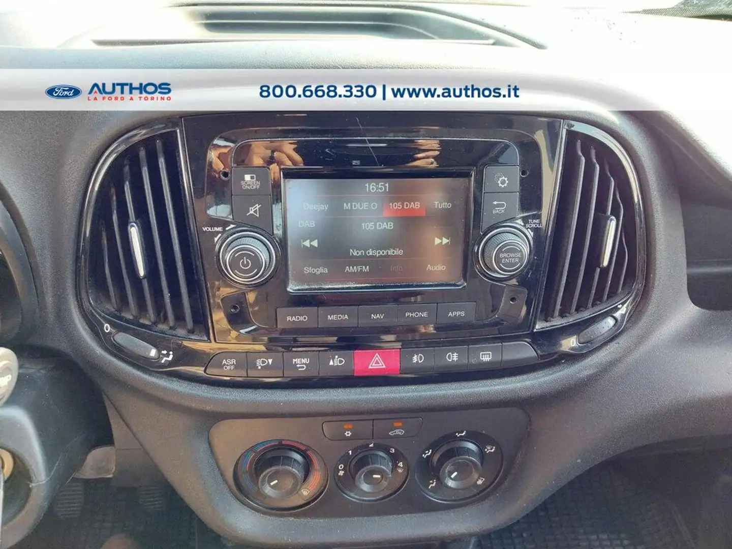 Fiat Doblo cargo 1.6 mjt 16v 105cv combi N1 E5+ F.L. Bianco - 2