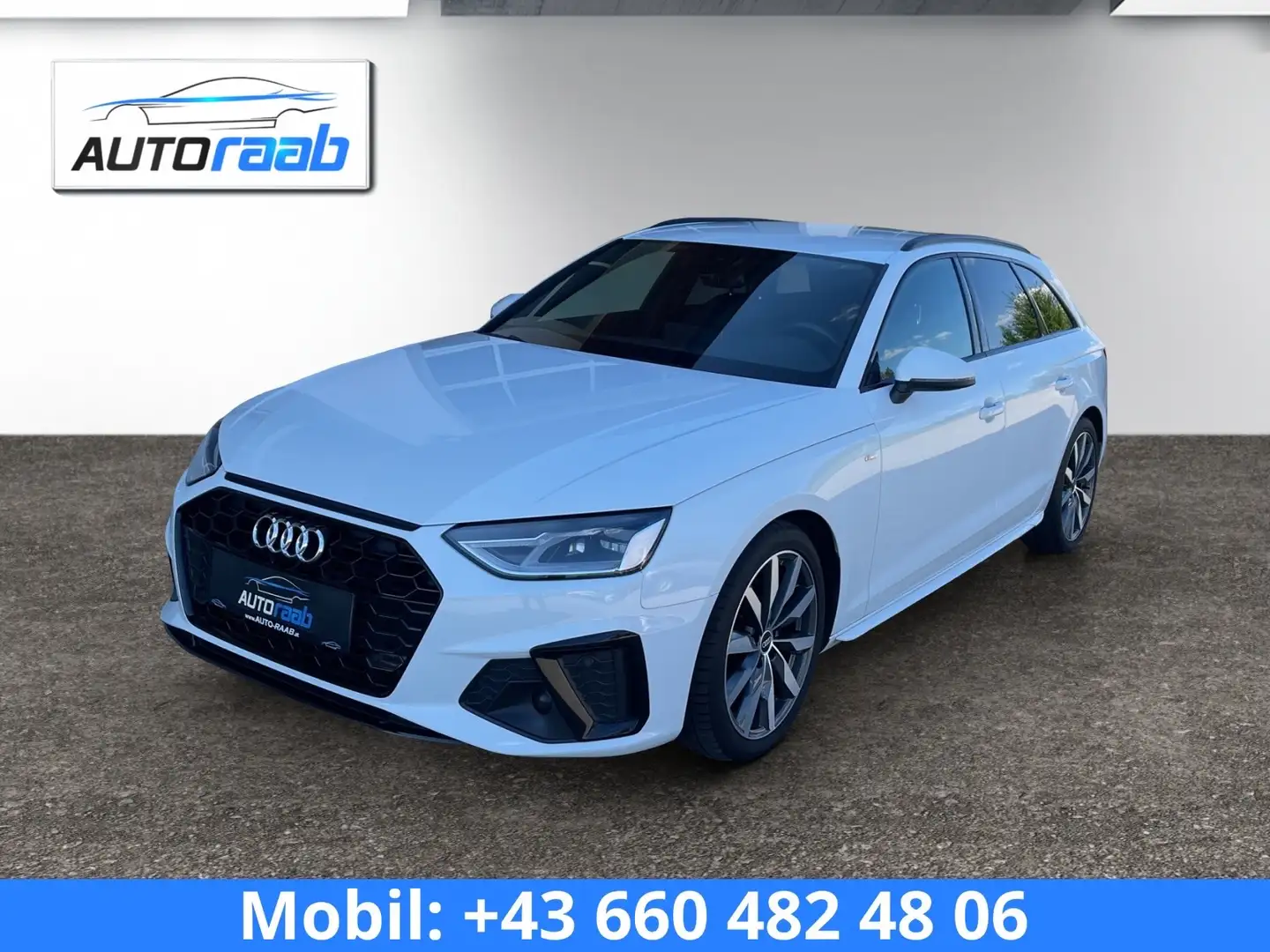 Audi A4 Avant 35 TDI S-tronic S-line *AHV*VIRTUAL*NAVI* Weiß - 1