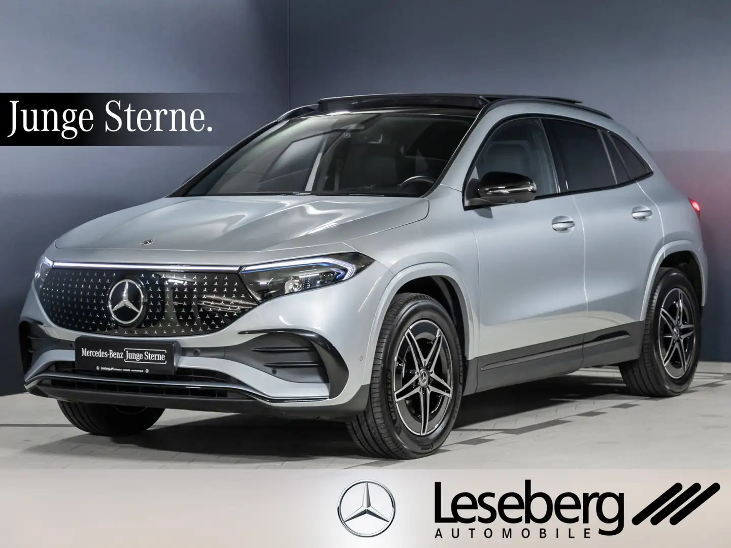 Mercedes-Benz EQA 350 EQA 350 4M AMG LED/Pano/Night/SHZ/Ambiente/360°/ Silber - 1