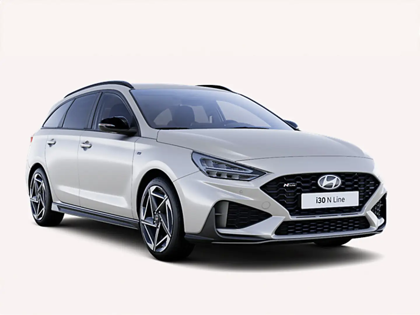 Hyundai i30 Kombi N-Line MJ25 DCT SHZ KAMERA NAVI LED Silber - 2