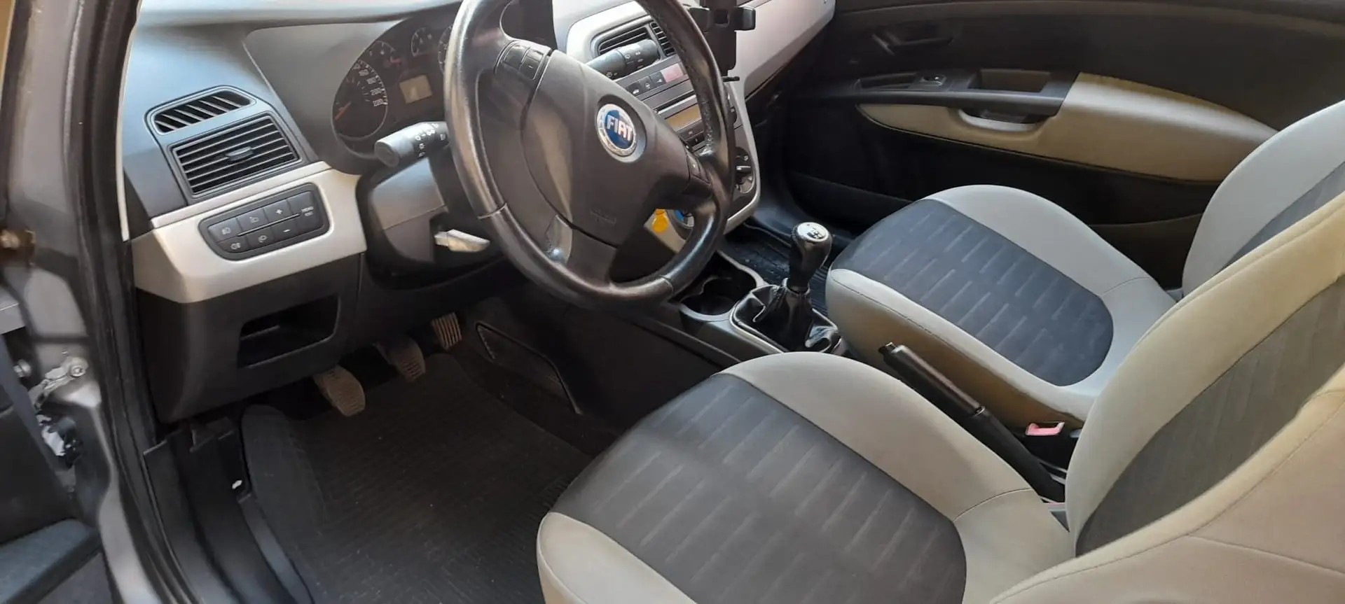 Fiat Grande Punto Grande Punto 3p 1.3 mjt 75cv Grigio - 2