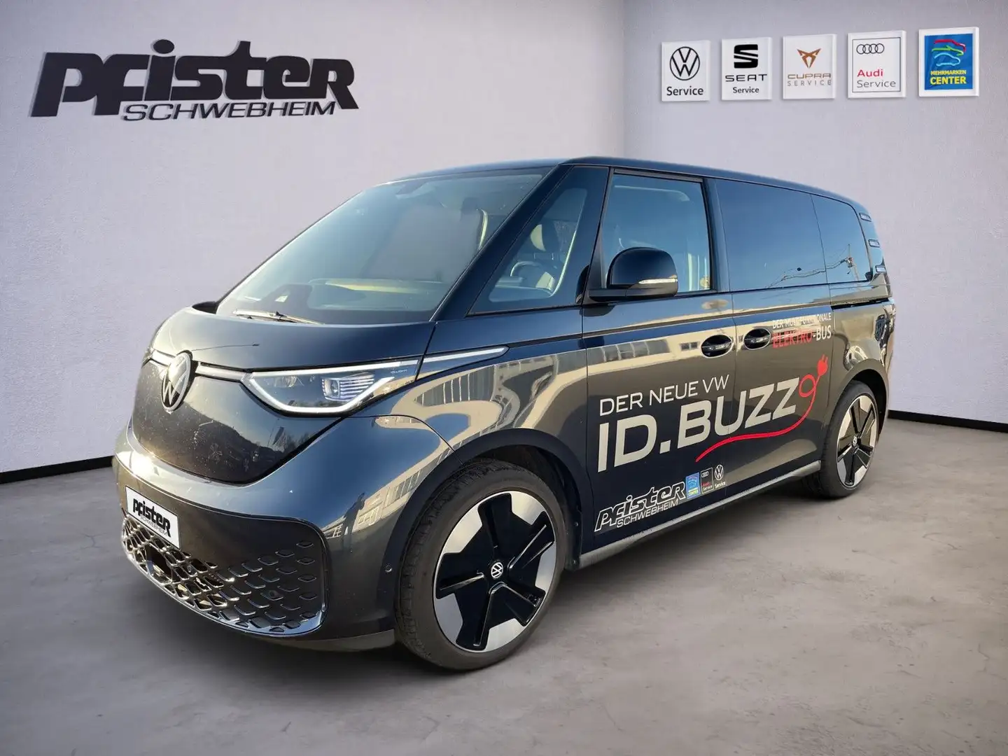 Volkswagen ID. Buzz Bus PRO+AHK+elektr.Heckklappe+ACC Bleu - 1
