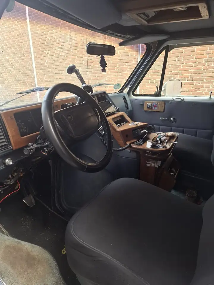 Chevrolet chevy van g20 met 200 liter lpg tank stoere bus, foto 7