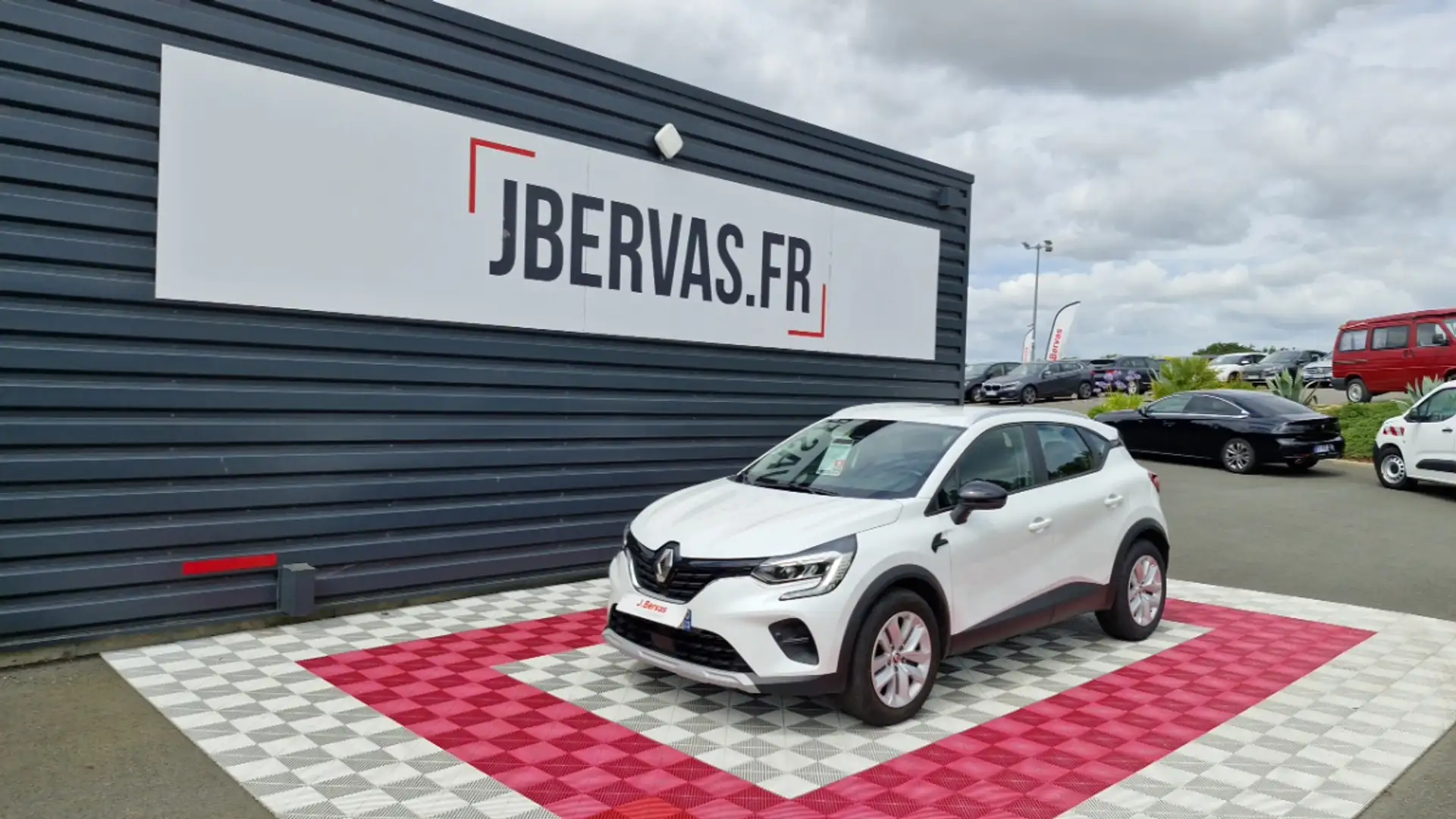 Renault Captur TCE 100 GPL BUSINESS Blanc - 1