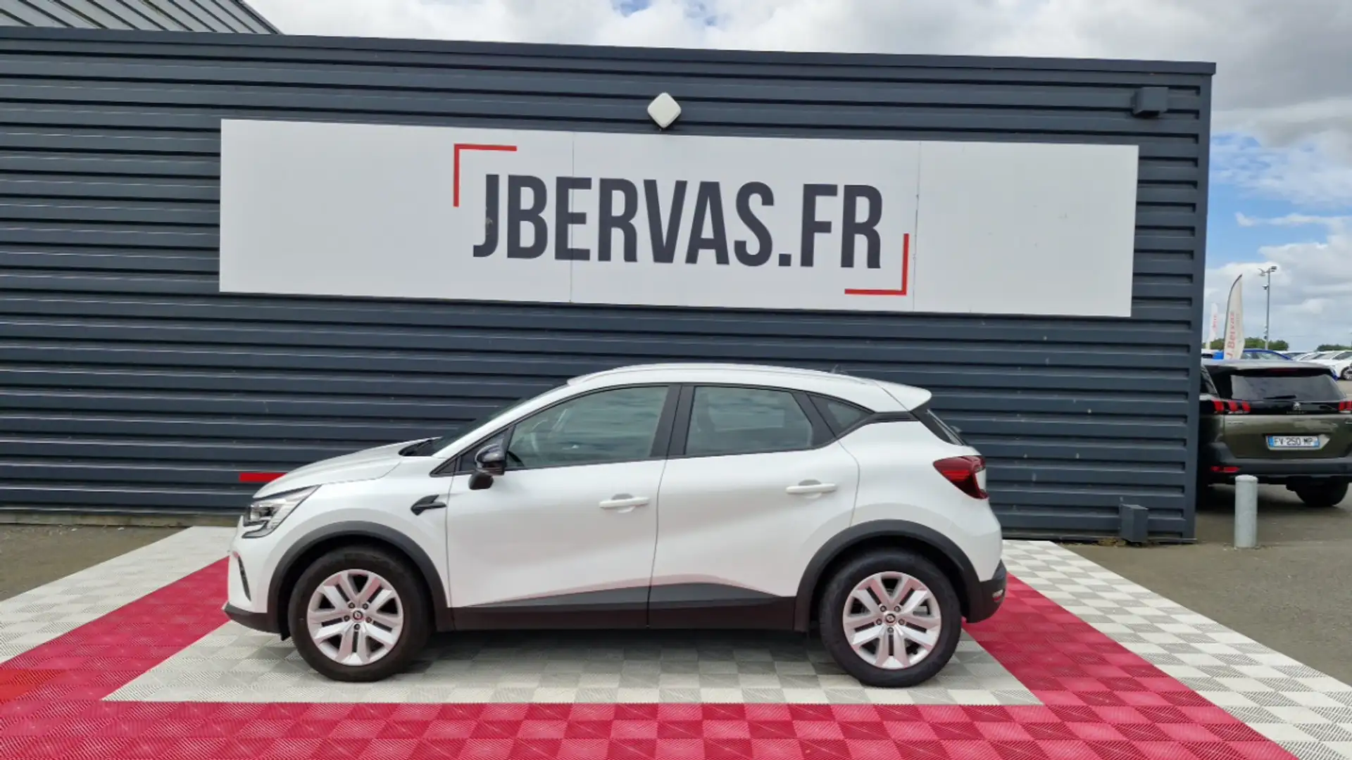 Renault Captur TCE 100 GPL BUSINESS Blanc - 2