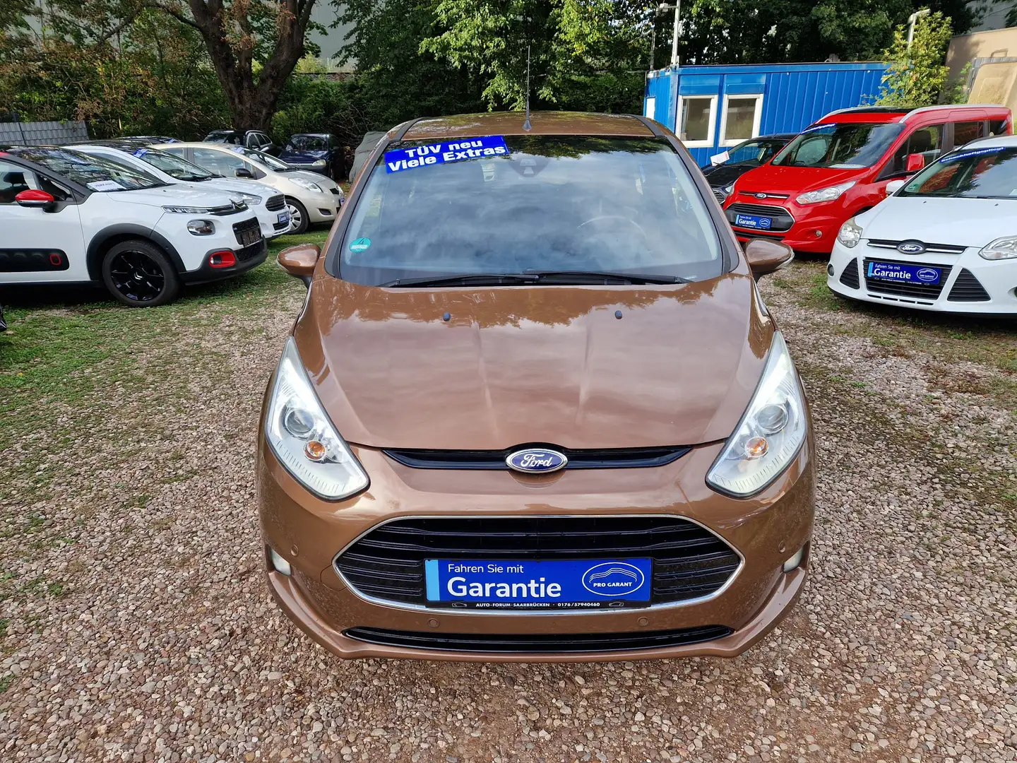 Ford B-Max Klimatro 94Tkm Navi Sitzhzg LED Tempom PDC 2Hnd Braun - 2