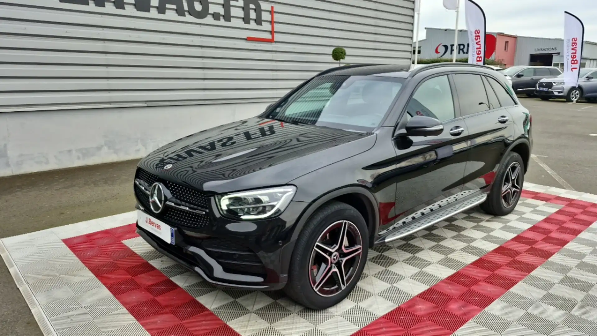 Mercedes-Benz GLC 300 300 DE 9G-TRONIC 4MATIC AMG LINE Noir - 2