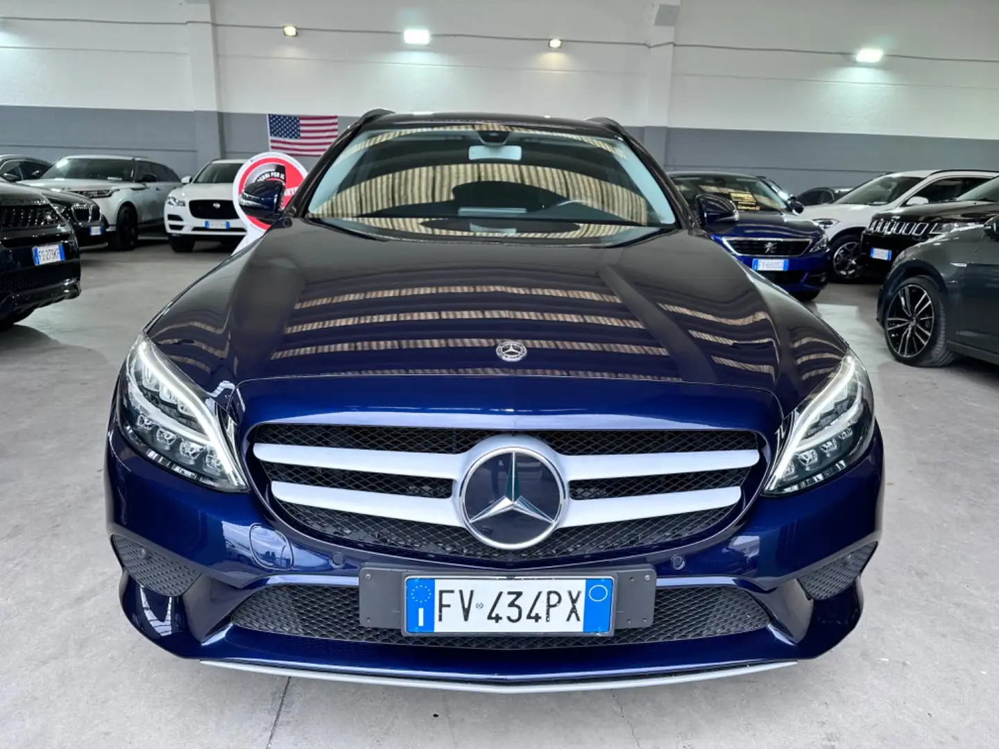 Mercedes-Benz C 180 C 180 d S.W. Auto Premium Blu/Azzurro - 2