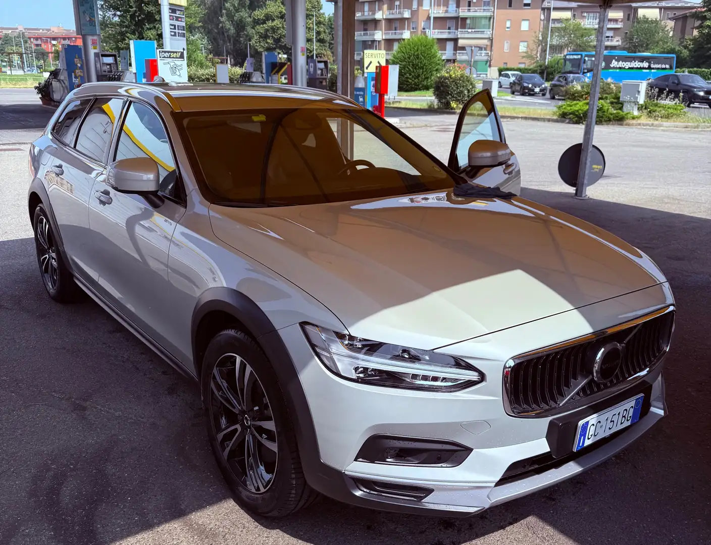 Volvo V90 Cross Country V90 2021 Cross Country2.0 b5 Business Pro awd auto Blanc - 1