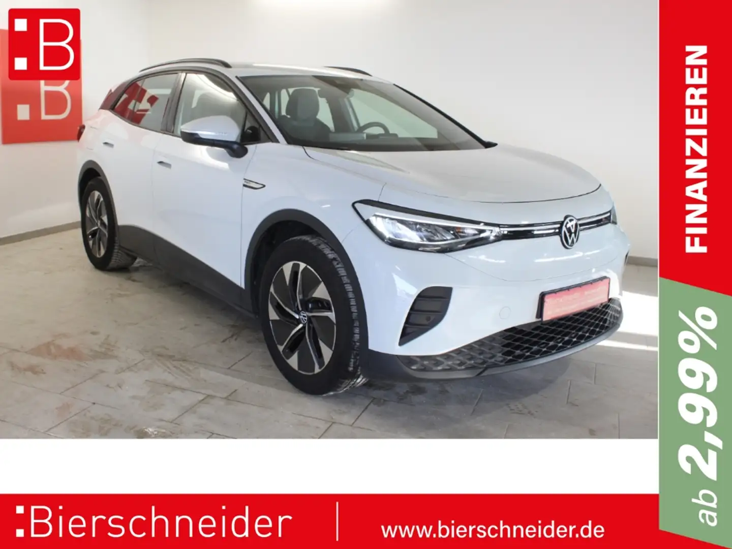 Volkswagen ID.4 Pro Perf. 19 NAVI ACC GANZJAHRESREIFEN Biały - 1