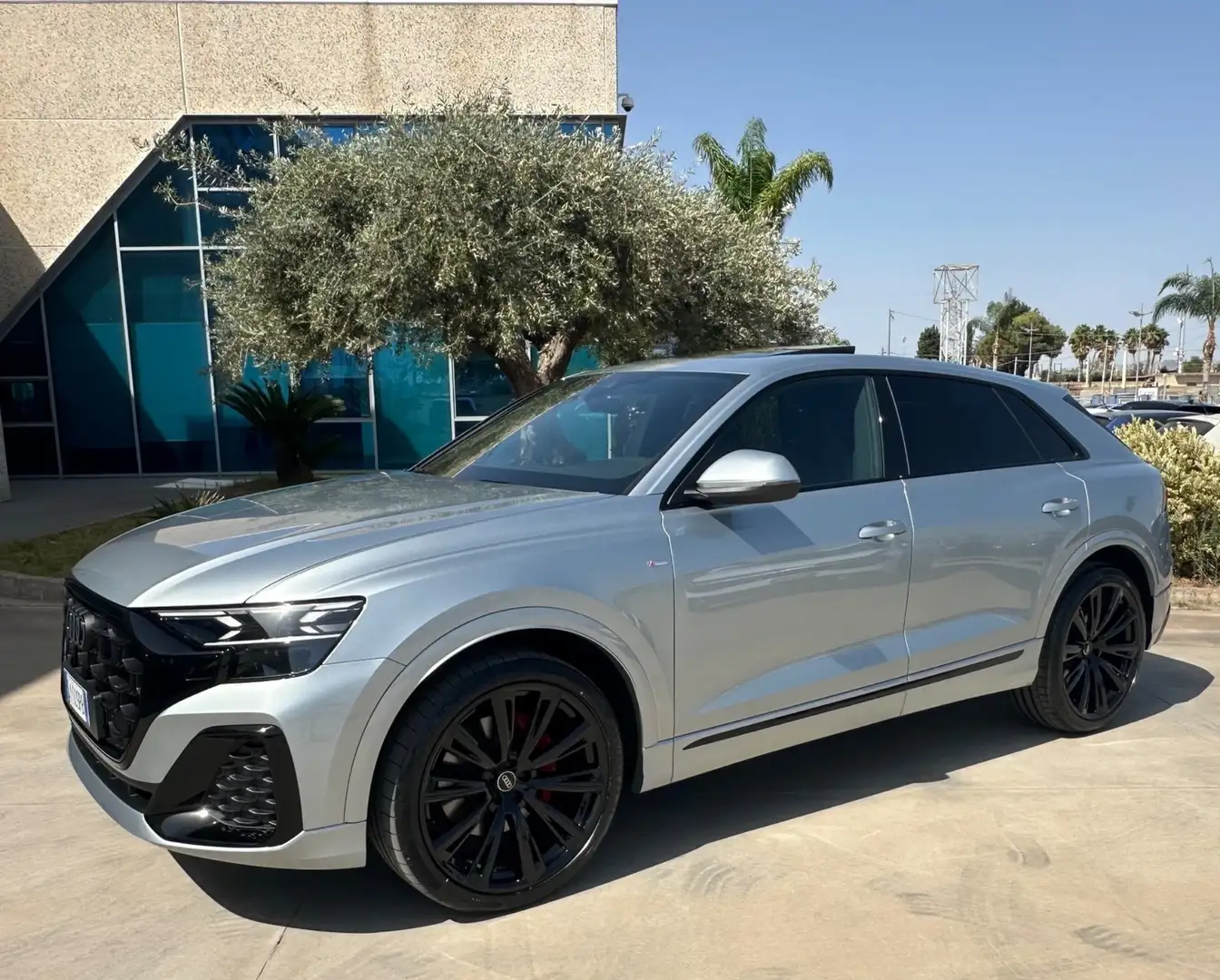 Audi Q8 3.0 tdi mhev Sline quattro 286cv tiptronic Argento - 2