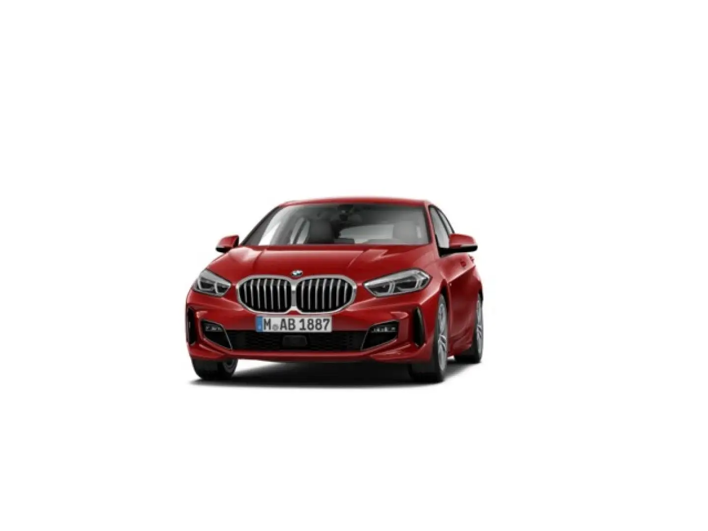 BMW 118 118dA Business Rojo - 2
