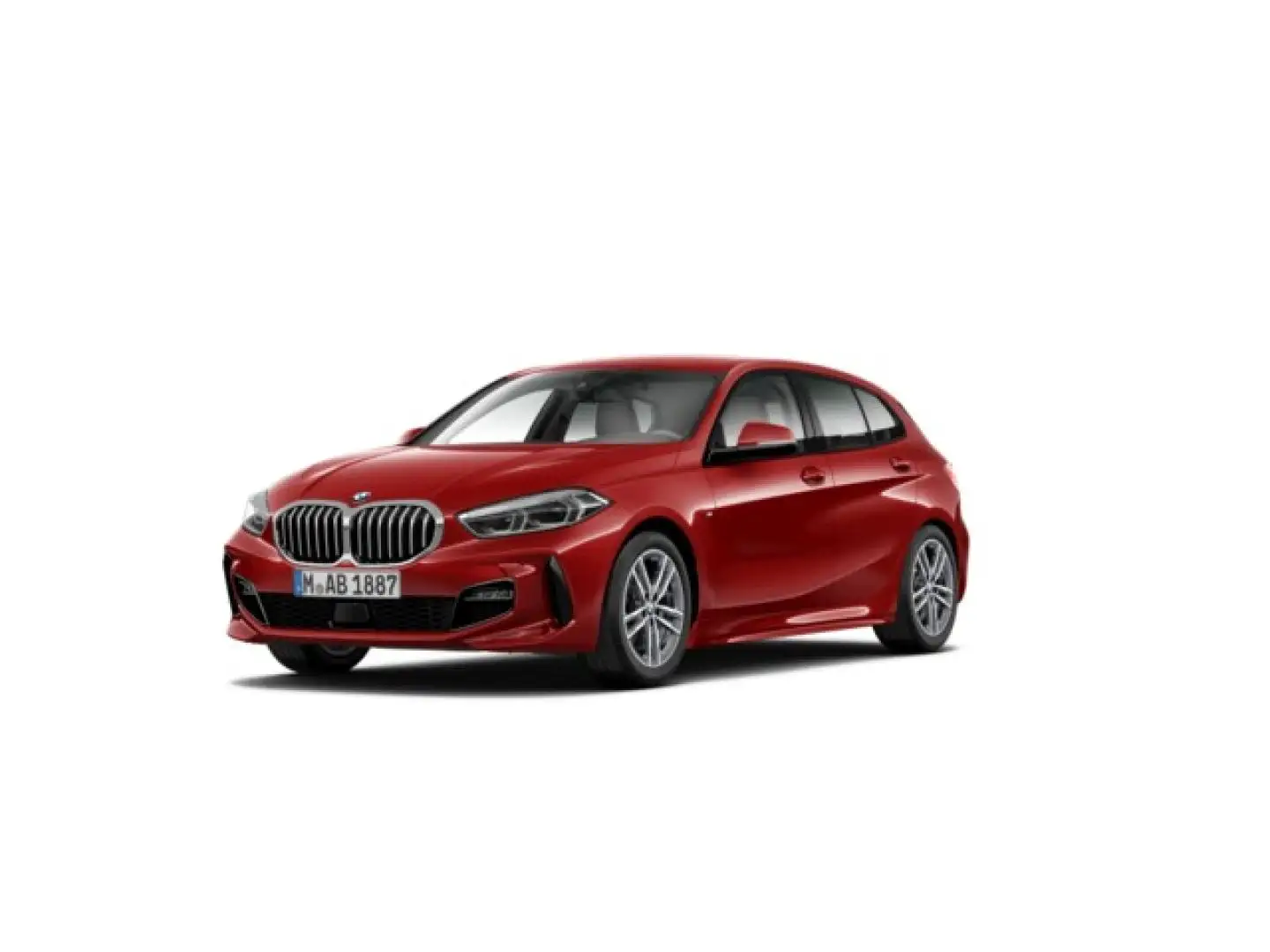 BMW 118 118dA Business Rojo - 1