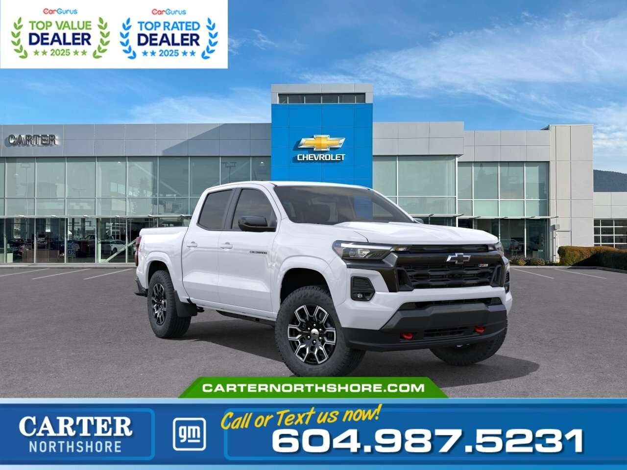 White 2026 Chevrolet Colorado Pickup Truck Four-Wheel Drive 8-Speed Automatic