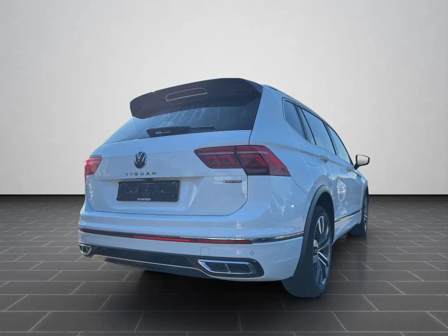 Volkswagen Tiguan Allspace R-Line 2.0 TSI DSG 4x4 ACC AHK H Weiß - 2