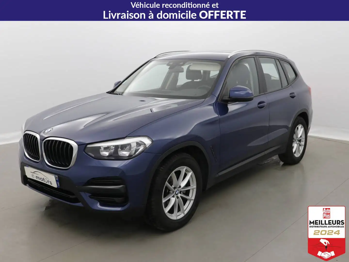 BMW X3 X3 sDrive18d 150 BVA8 Lounge Blanc - 1