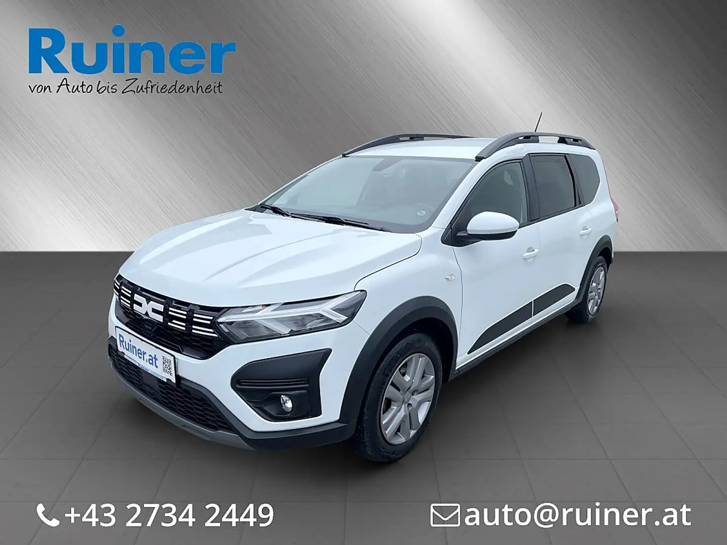 Dacia Jogger Expression Hybrid 140 5-sitzig Weiß - 1