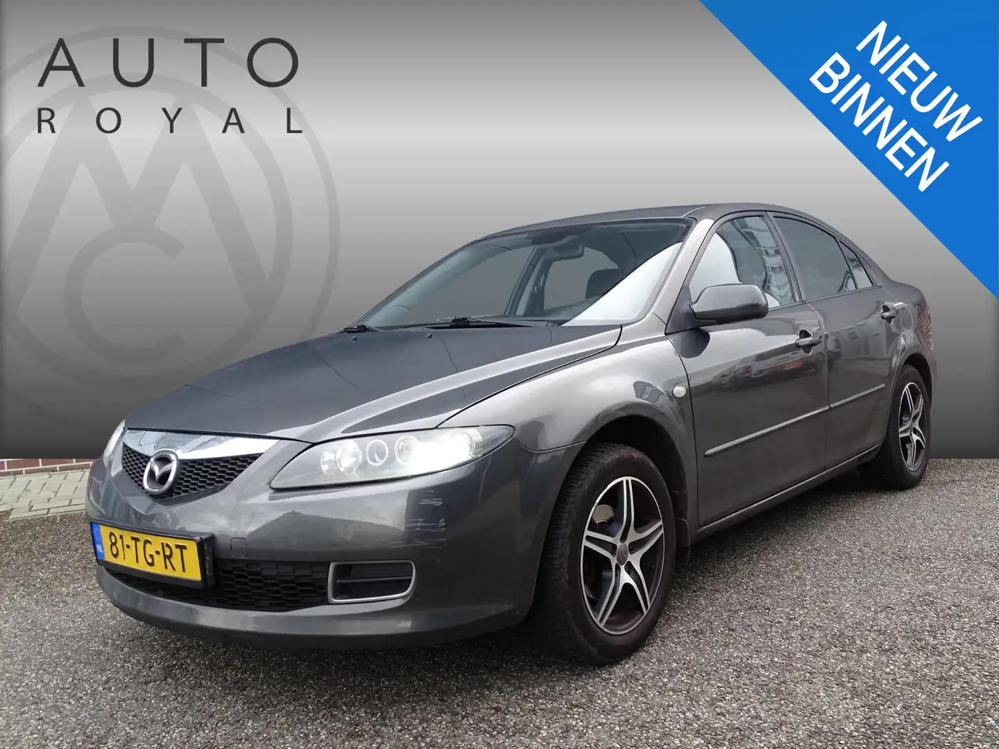 Mazda 6 Sport 1.8i Touring AIRCO/ECC| CRUISECONTROL| APPLE Gris - 1