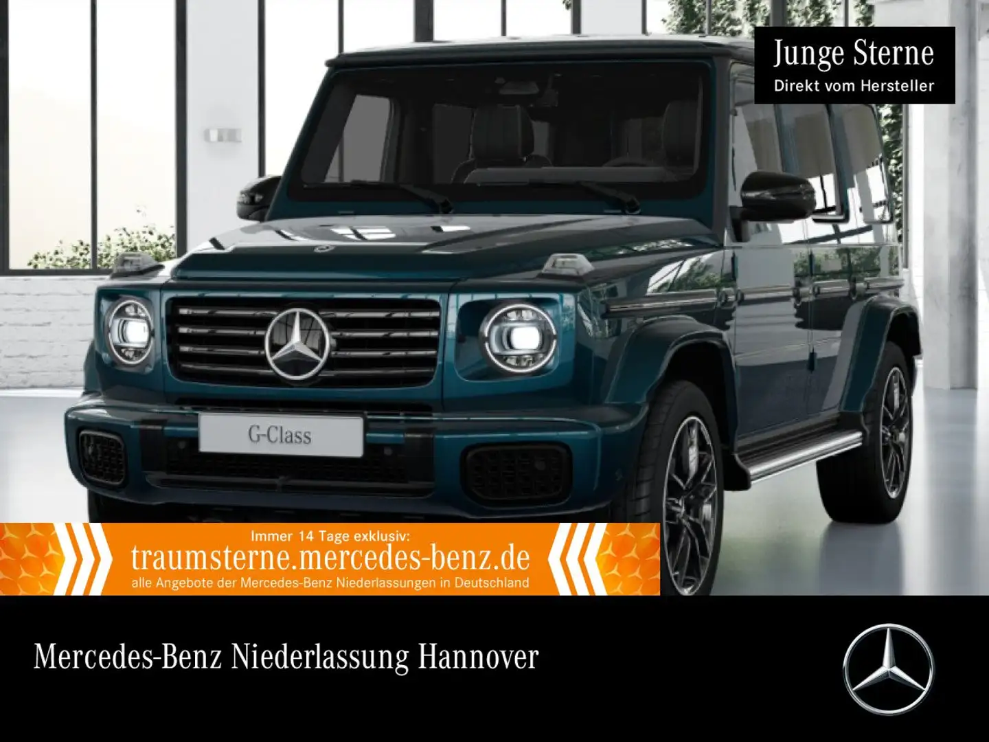 Mercedes-Benz G 500 AMG 360° Stdhzg Multibeam Burmester Distr. Blau - 1