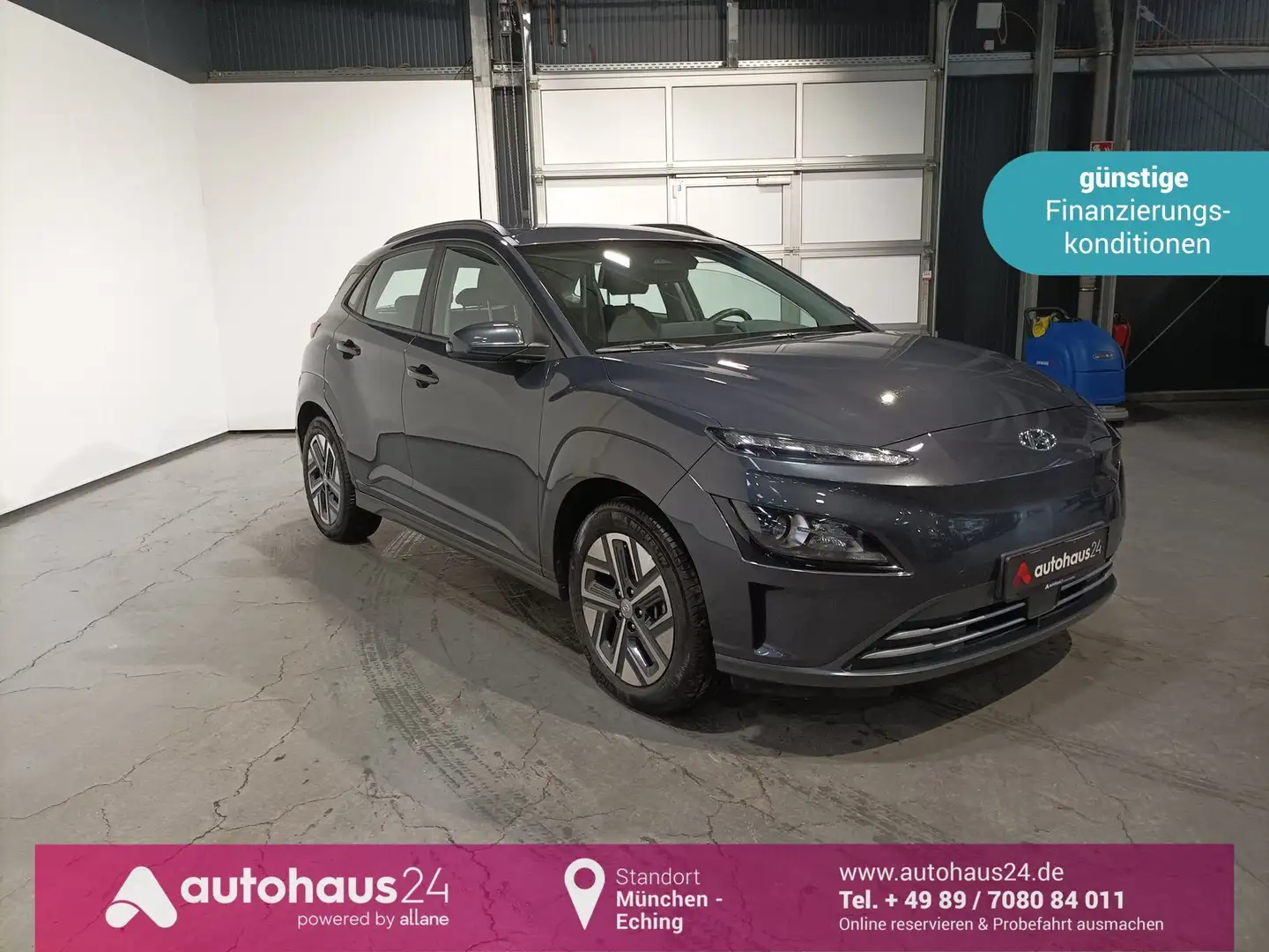 Hyundai Kona 39,2 Select ParkPilot|Sitzhz|Kamera|ACC Gris - 1