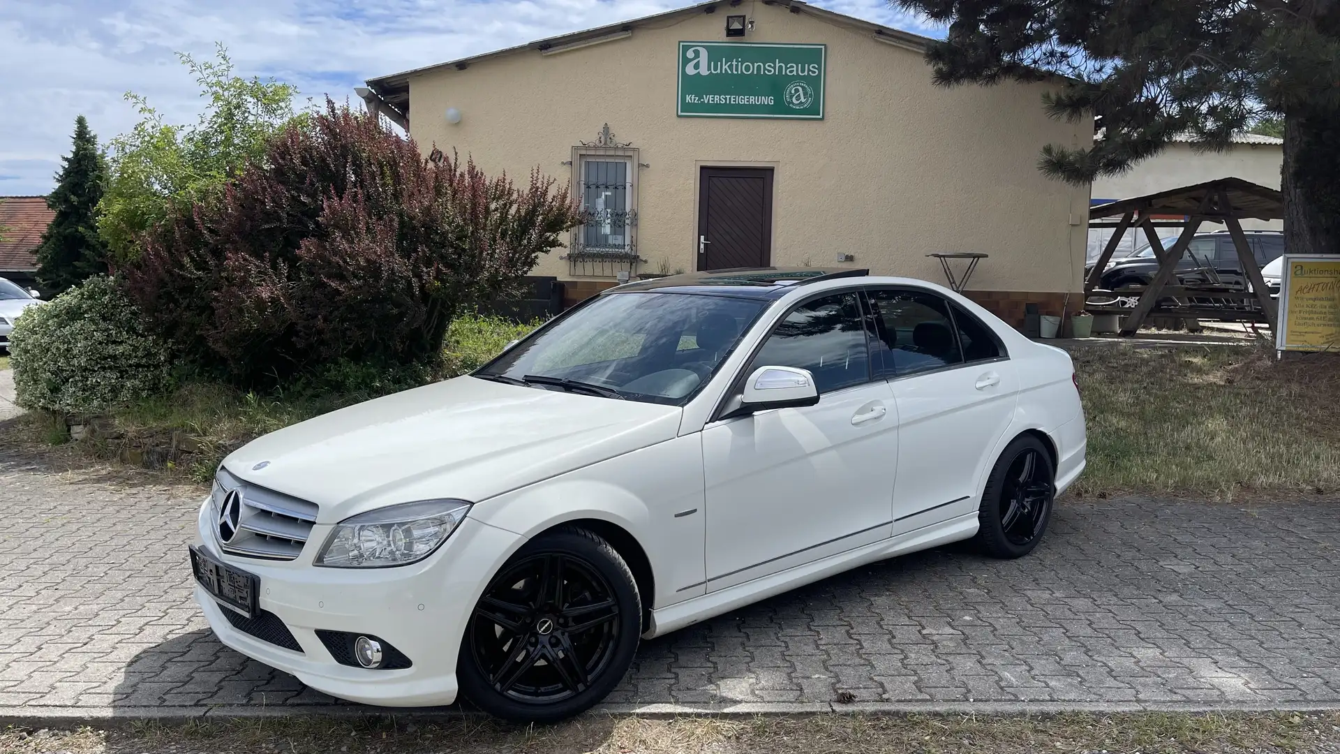 Mercedes-Benz C 200 C 200 Kompressor Avantgarde AMG Pano Harman Kardon Bianco - 1