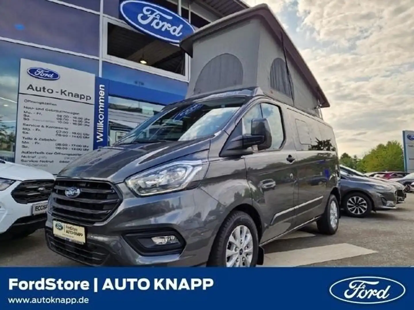 Ford Transit Custom Bürstner Copa C500 Holiday StandH Gris - 1